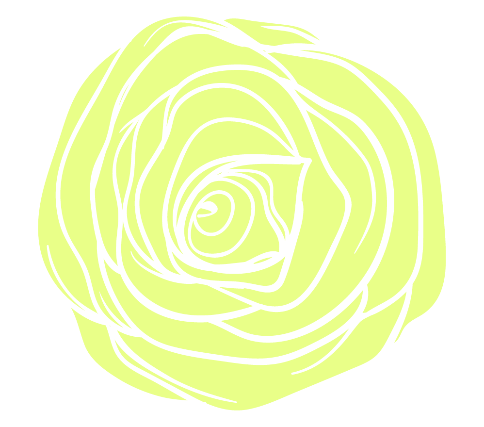 Graphic of a yellow flower